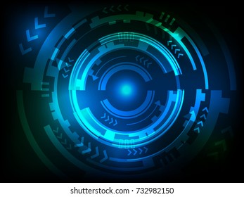 Modern Future Background Technology Stock Vector (Royalty Free ...