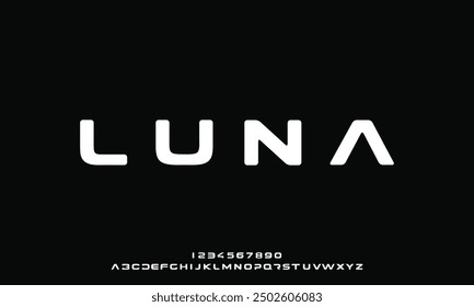 Modern Future bold Alphabet Font. Typography urban style fonts for technology, digital, movie logo bold style. vector illustration
