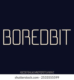 modern, futuristic modern 8 BIT PIXEL VOXEL geometric font