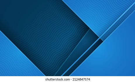 Modern Futuristic Abstract Background For Banner, Backdrop, Business Card, Tech Flier And Much More