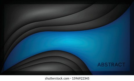 modern and futuristic abstract background with embossed fluid shapes.