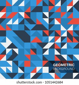 Modern futuristic abstract geometric cover. Minimal colorful trendy templates design. Cool gradient shapes. Poster background composition. Vector illustration.