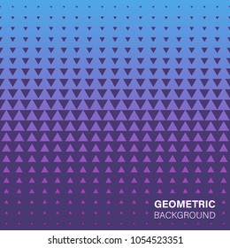 Modern futuristic abstract geometric cover. Minimal colorful trendy templates design. Cool gradient shapes. Poster background composition. Vector illustration.