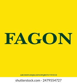 modern and futuristic alphabet font vector