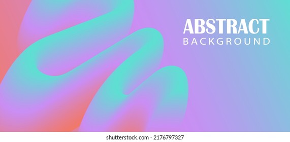 Modern futuristic background with abstract figure in red, blue and purple colors.