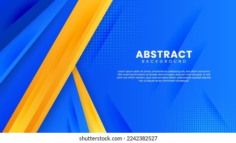 Modern futuristic background. Blue strips background, suitable for banner, poster, brochure, flyer, or presentation background.