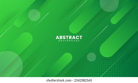Modern futuristic background. Green strips background, suitable for banner, poster, brochure, flyer, or presentation background.