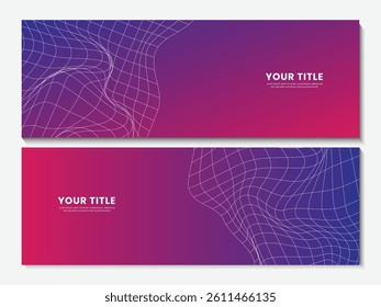 Modern futuristic background for presentation design, banner, brocure