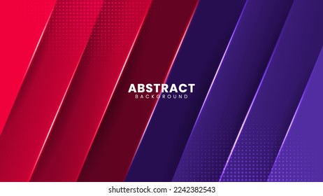 Modern futuristic background. Red and purple strips background, suitable for banner, poster, brochure, flyer, or presentation background.