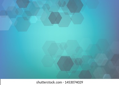 Modern futuristic background of the scientific hexagonal pattern. Virtual abstract background with particle, molecule structure for medical, technology, chemistry, science. Social network vector