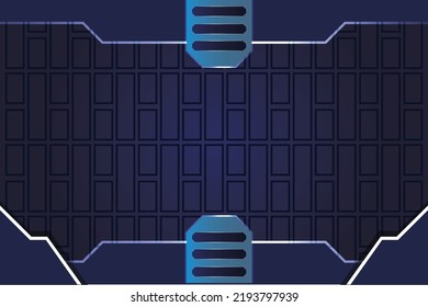 Modern futuristic dark gaming background design template