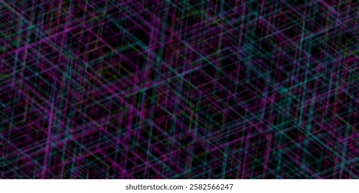 Modern futuristic digital seamless pattern. Geometric hexagon network for tech and Innovation backgrounds. Vector illustration