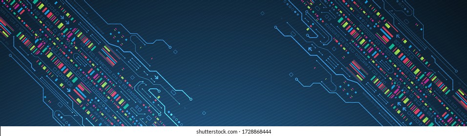 Moderno futurista, ingeniería, ciencia, tecnología de fondo vectorial. 