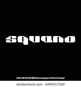 modern, futuristic modern geometric font