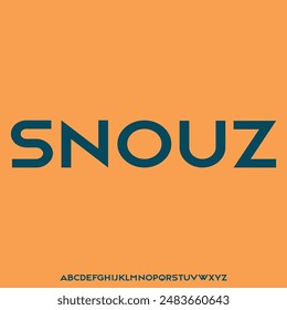 modern, futuristic modern geometric font