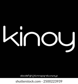 modern, futuristic modern geometric font