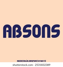 modern, futuristic modern geometric font