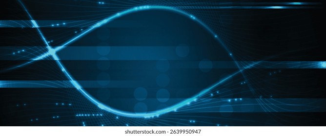 Modern futuristic high technology abstract circuit board background