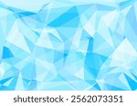 modern futuristic ice cool low polygonal triangle banner background wallpaper