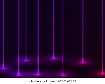 Modern futuristic neon background vector illustration.	