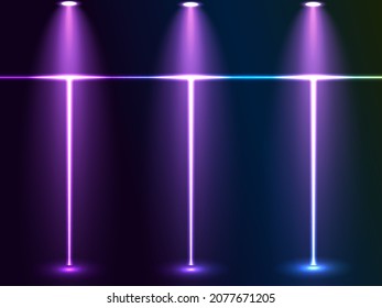 Modern futuristic neon background vector illustration.	