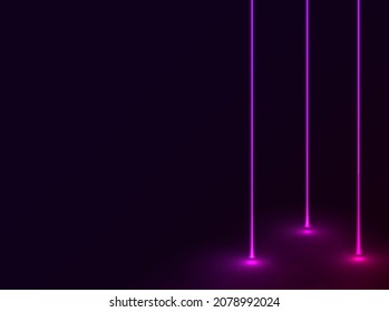 Modern futuristic neon background vector illustration.	