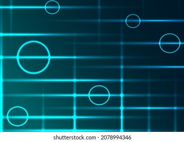 Modern futuristic neon background vector illustration.