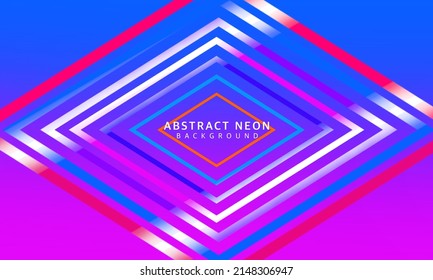 Modern futuristic neon light background. abstract neon light background style