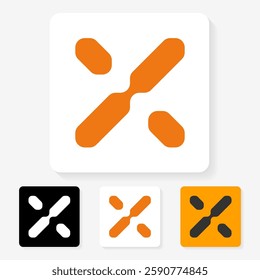 modern futuristic number logo design