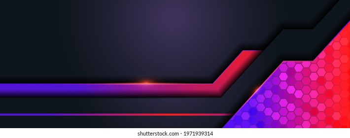 Modern Futuristic Purple Lines Background Design. Graphic Design Element.