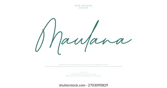 Modern futuristic style alphabet display font vector illustration. Jupiter typeface