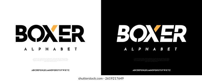 Modern Futuristic Tech Display Font Vector for Branding Startup Gaming UI UX Logo Digital Product and Innovation Design
