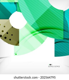 Composición abstracta moderna de tecnología futurista, formas superpuestas