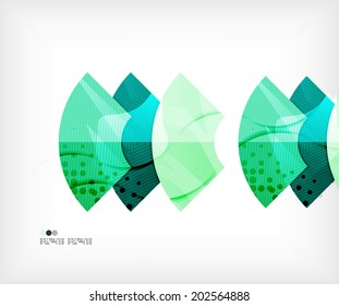 Composición abstracta moderna de tecnología futurista, formas superpuestas
