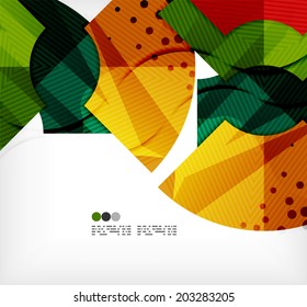 Composición abstracta moderna de tecnología futurista, formas superpuestas