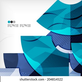 Composición abstracta moderna de tecnología futurista, formas superpuestas