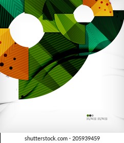 Composición abstracta moderna de tecnología futurista, formas superpuestas