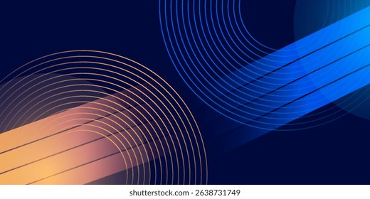 Modern futuristic technology lines background with light effect abstract