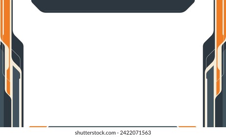 Modern futuristic template for banner, presentation, brochure