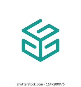 Modern G letter Logo