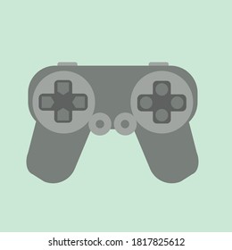 Modern game console controller vector