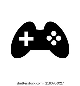 Modernes Spiel-Controller-Symbol. Spielsymbol. Vektorgrafik.