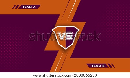 modern gaming battle background. versus background. combat background