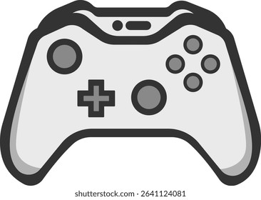 Modern Gaming Console Controller Vector