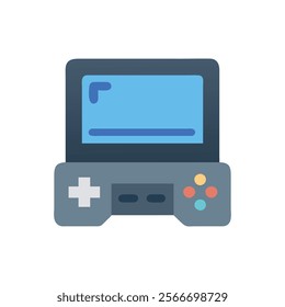 Modern Gaming Console Design Illustration