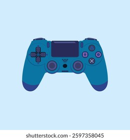 A modern gaming controller with an ergonomic design, representing interactive entertainment, precision controls, and advanced gaming technology.