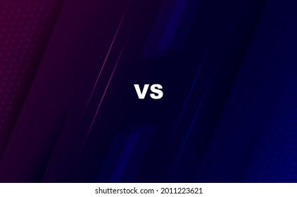 modern gaming versus background with shadow and rays effect