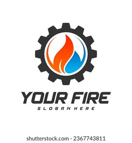 Concepto moderno de logotipo de encendido o diseño de iconos. Ilustración del vector