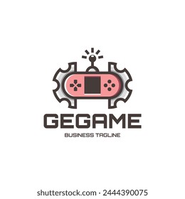 Vector de logotipo de juego de engranajes modernos