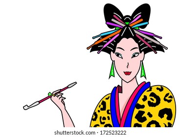 Geisha moderna